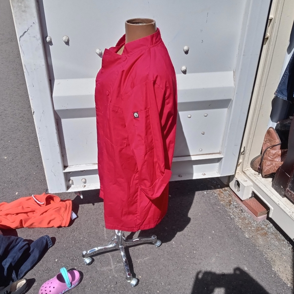 Chef works red jacket preowned - Picture 5 of 8